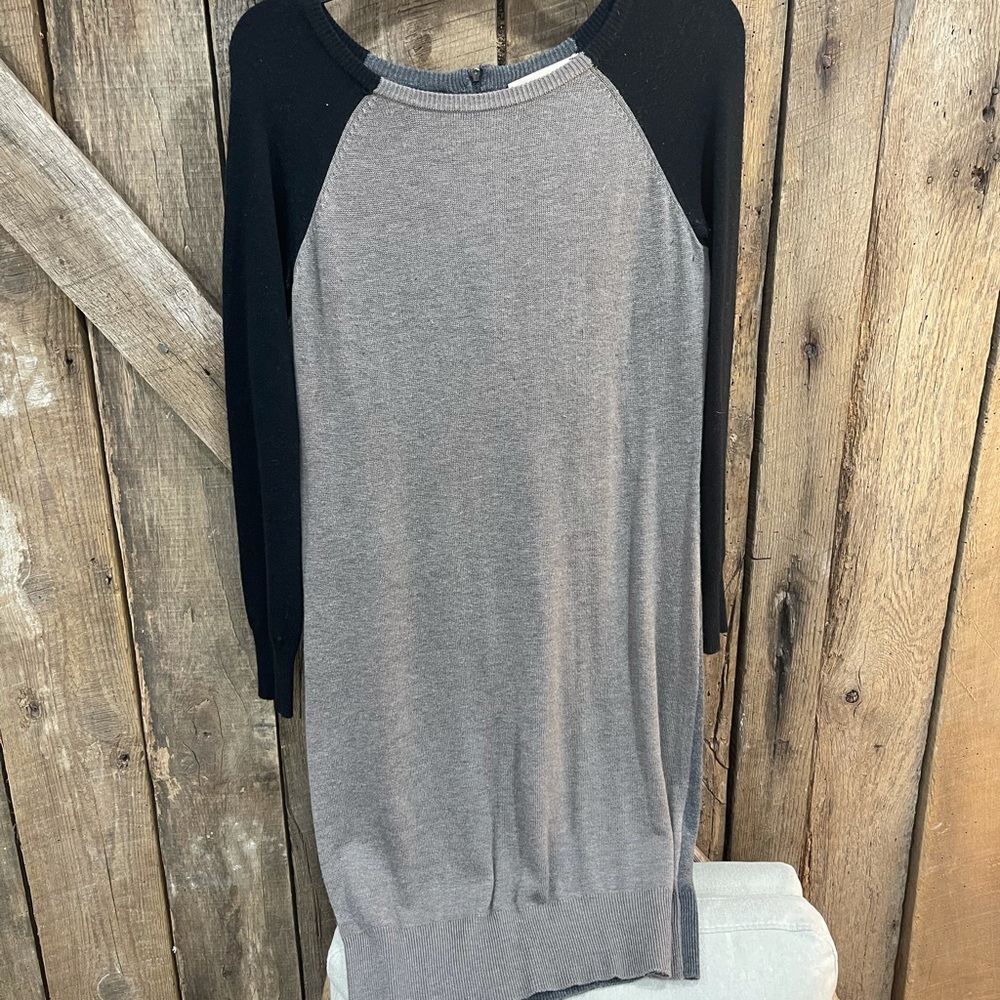 Cute long-sleeve Sweaterdress; Size S